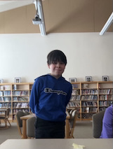  Student posing for camera 